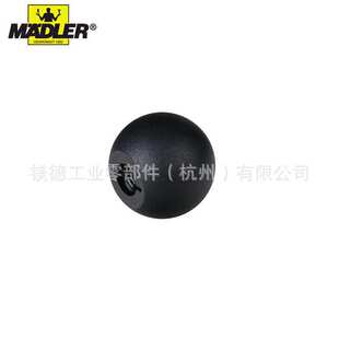 Maedler 球型手柄 DIN319 由塑料制成 ,C型 和 E型 带公制螺纹