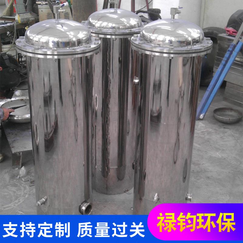 304不锈钢精密保安过滤器自来水泥沙井水净水过滤工业前置过滤器
