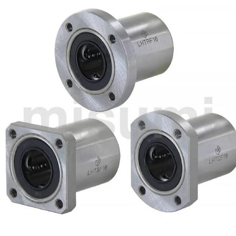 LHTC-6 8 10 12 16 20 25 30 微型螺纹孔带切边Y法兰直线轴承