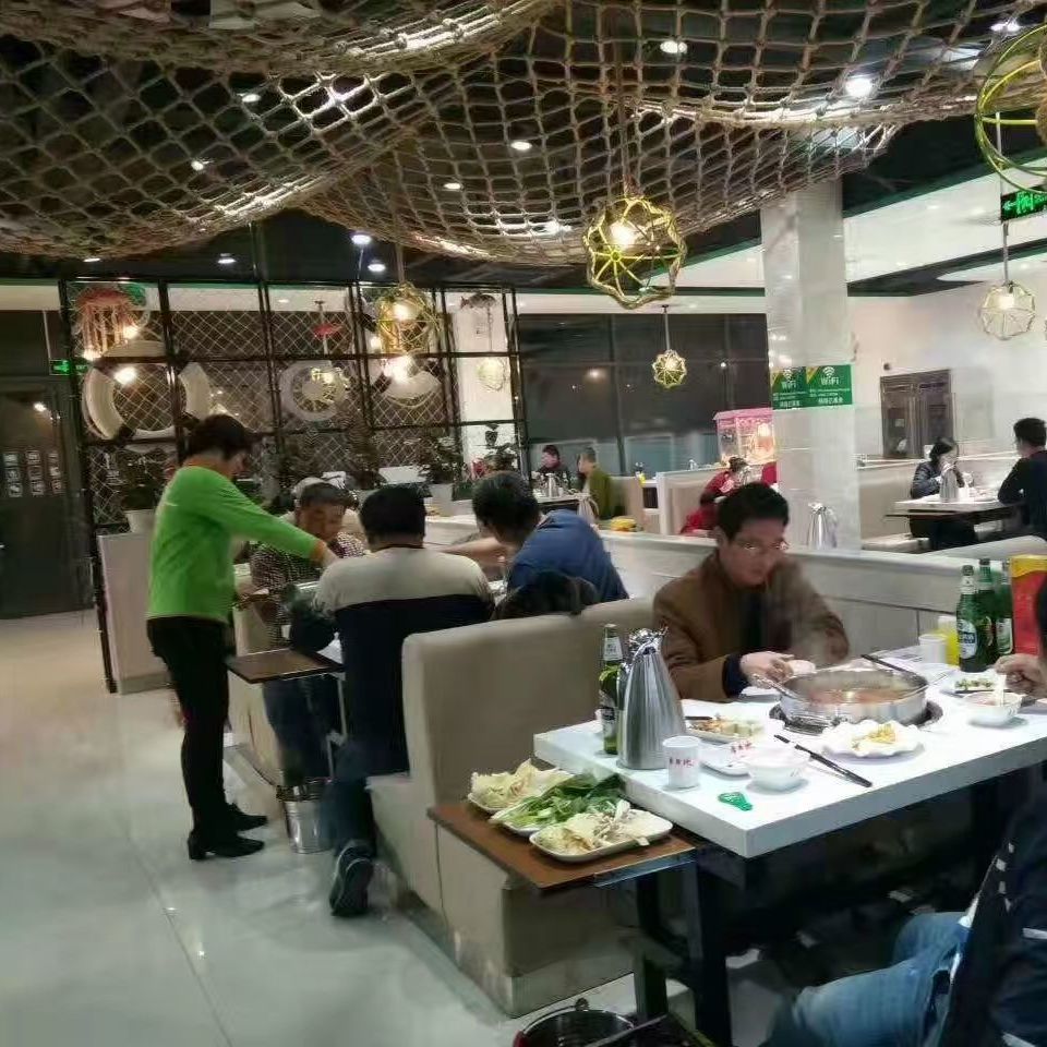 麻绳网格装饰网吊顶网隔断挂照片网绳复古手工隔断V网景区围栏网