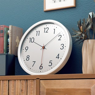 超大号20英寸客厅钟表r时尚 简约大气办公静音挂钟金属圆形家用墙