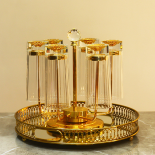 家用高档水晶玻璃耐热水r杯金山冰山底玻璃杯啤酒杯饮料杯绿茶杯