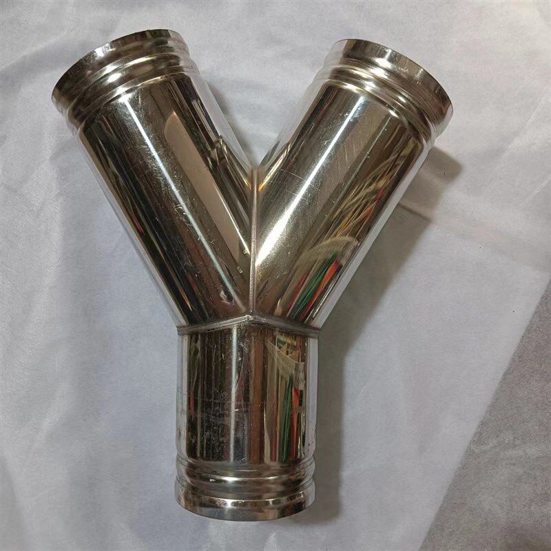 农用Y型不锈钢三通微喷滴灌水带软管专用水流分水器大X口径变径3