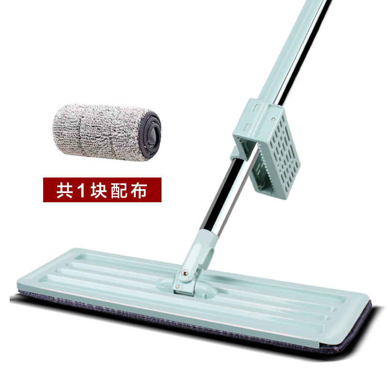 网红拖把家用瓷砖地一拖净干湿两用懒人拖N布平板吸水免手洗挤水