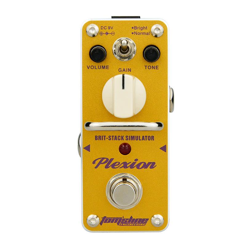 阿诺玛 迷你效果器 APN-3 PLEXTION 英国经典音箱音色 金色