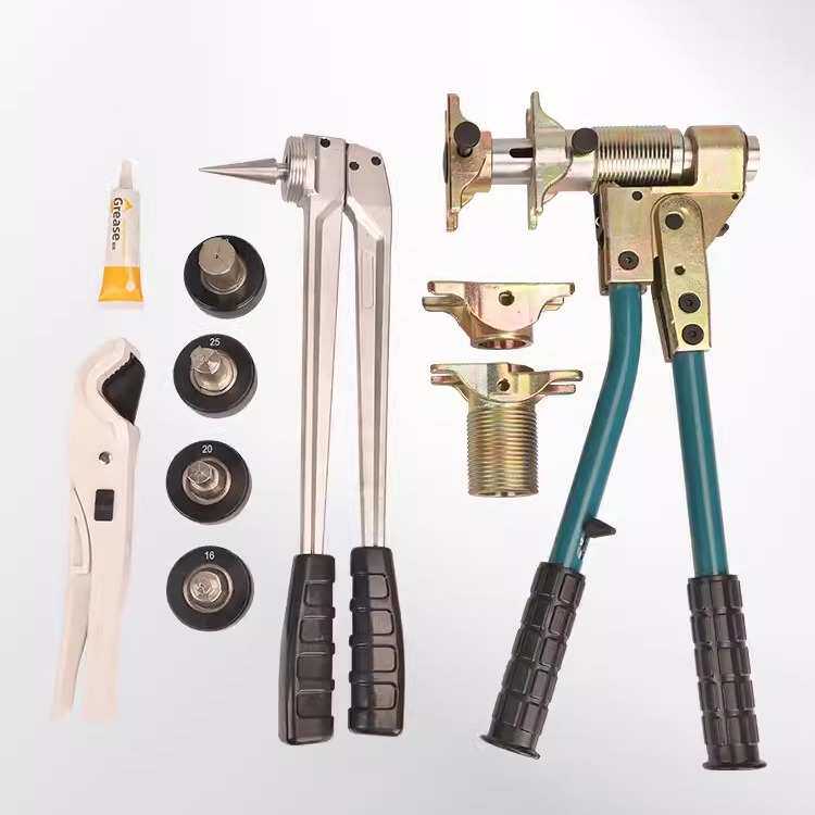 小型手动滑紧钳便携式扩管器PEX-1632手持液压水暖压管工具套装