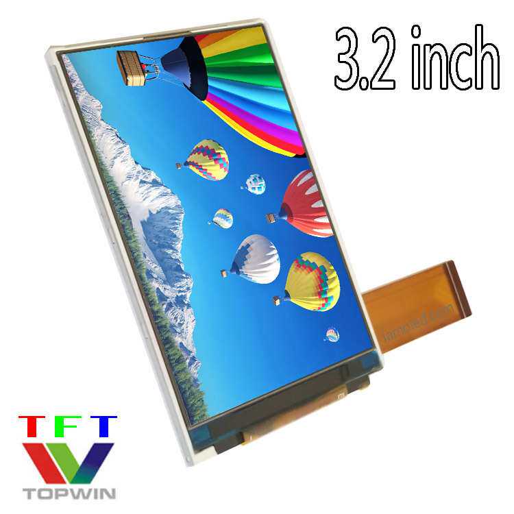 3.2英寸RGB液晶显示屏超薄VR眼镜超高分辨率全视角480x800点阵屏