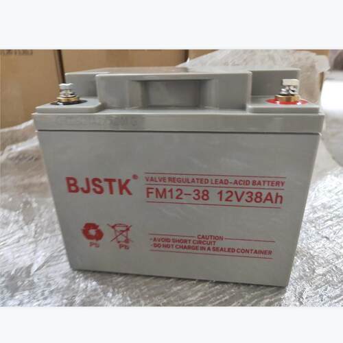 BJSTK京科蓄电池FM12-38AH 12V38AH免维护UPS 基站机房 储能电源