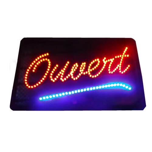 出口有认证LED广告牌 LED SIGN OPEN广告牌 LED灯箱