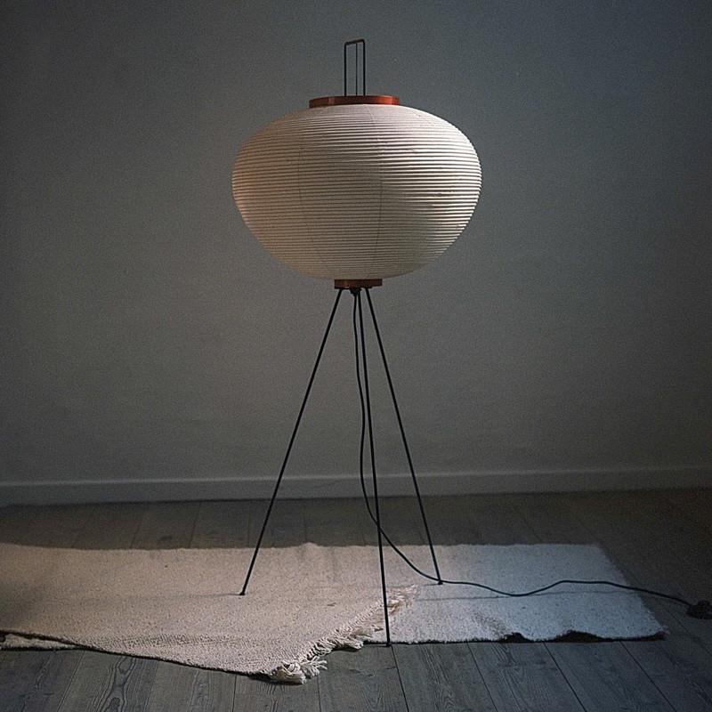 日式手工宣纸落地灯新中式书房客厅装饰灯led灯氛围灯民宿地灯