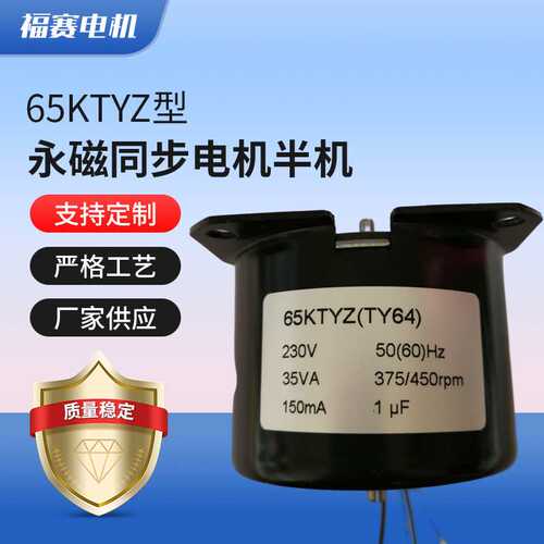 65KTYZ永磁同步电机半机