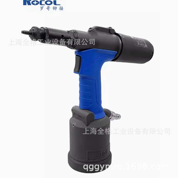 罗哥全自动拉铆螺母枪轻型气动铆钉拉卯母枪5308六角不锈钢拉帽枪