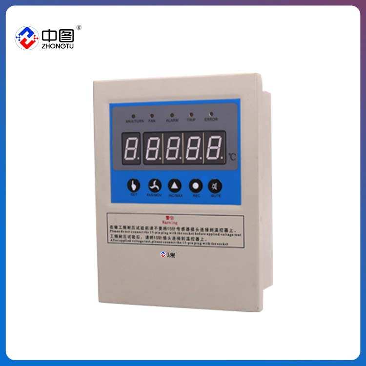 中图牌TTC-35DX01铁壳干变温控器 测温范围0-200度 测量精度0.5级