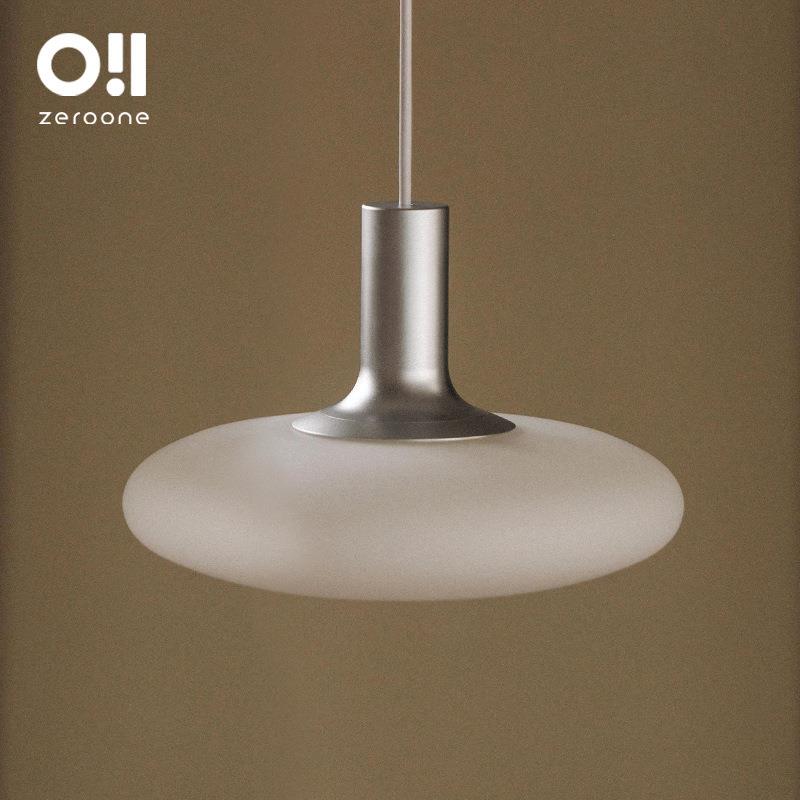 零点壹KONOS卧室床头吊灯设计师简约高级感玄关吧台餐厅玻璃灯