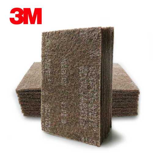 3M百洁布7440B工业木工不锈钢除锈布清洁打磨抛光拉丝布不沾油