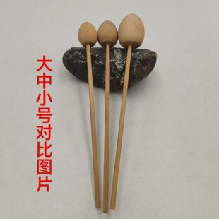 器佛樟原木木鱼佛具拜木敲击静法心木鱼棒棒实木木雕垫子