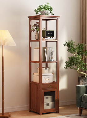 置物架客厅多层收纳架沙发边柜储物架多功能边角柜夹缝架2.024新