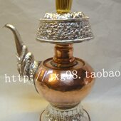 文巴纯铜 文巴瓶瓶奔巴 壶水瓶居家倒净水摆件吧壶瓶 奔巴宝本