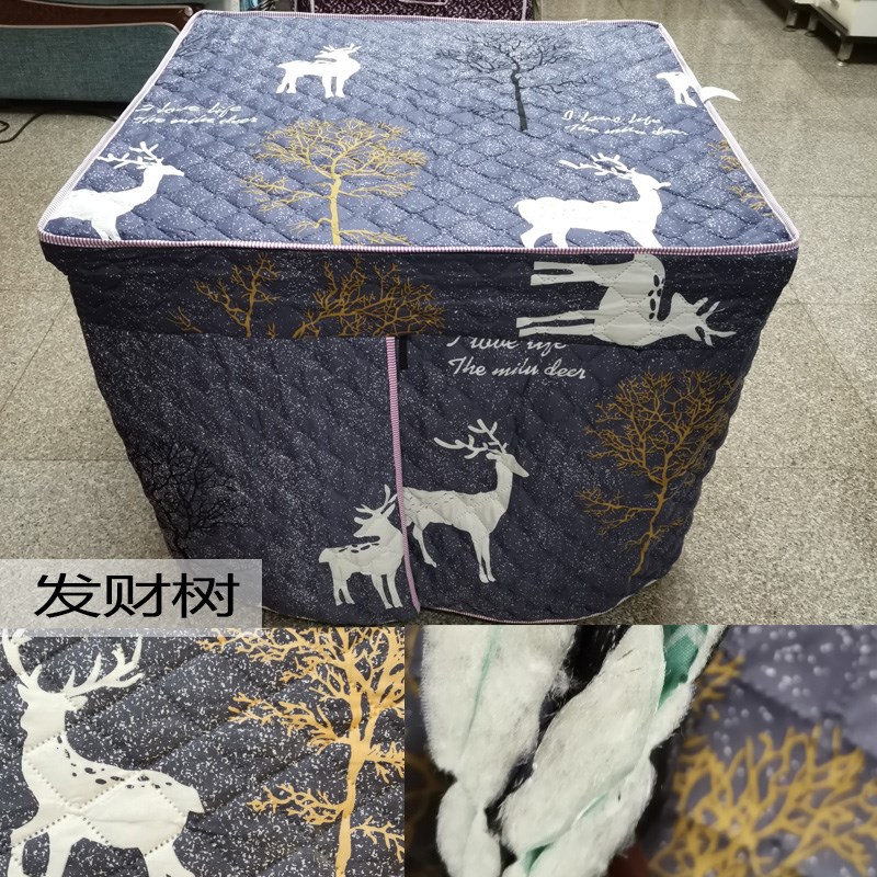 正方形桌布加厚四方烤火桌u套电炉布套取暖桌罩电炉套家用餐桌布