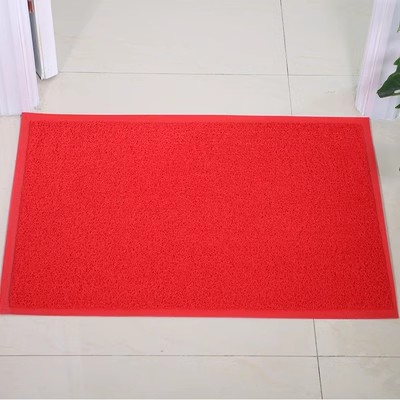 定制欢迎回家红色丝圈地毯电w梯轿厢欢迎光临大门进门入户门垫地