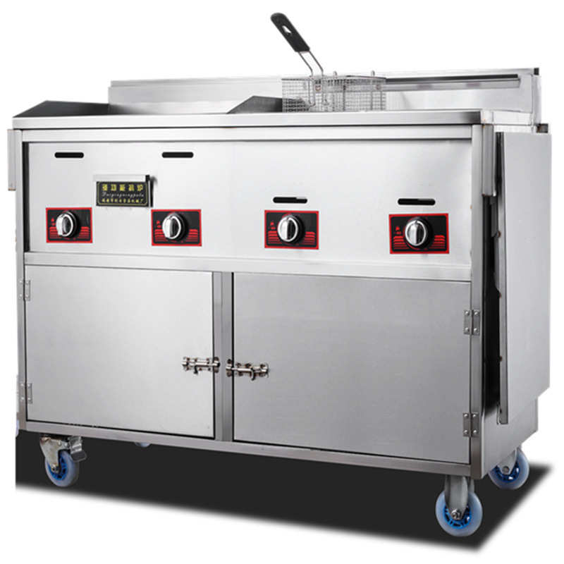 扒炉车推车摆摊关东煮油炸锅炸串麻辣烫铁O板鱿鱼手推移动餐车