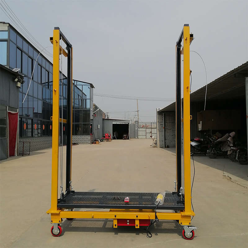 电动脚手架全自动无线遥控升降平台多功能施工室R内室外装修升降