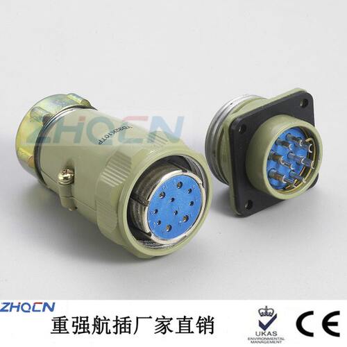 航空插头插座YD32-4芯10芯13芯19芯连接器YD32K*TPYD32J*TP