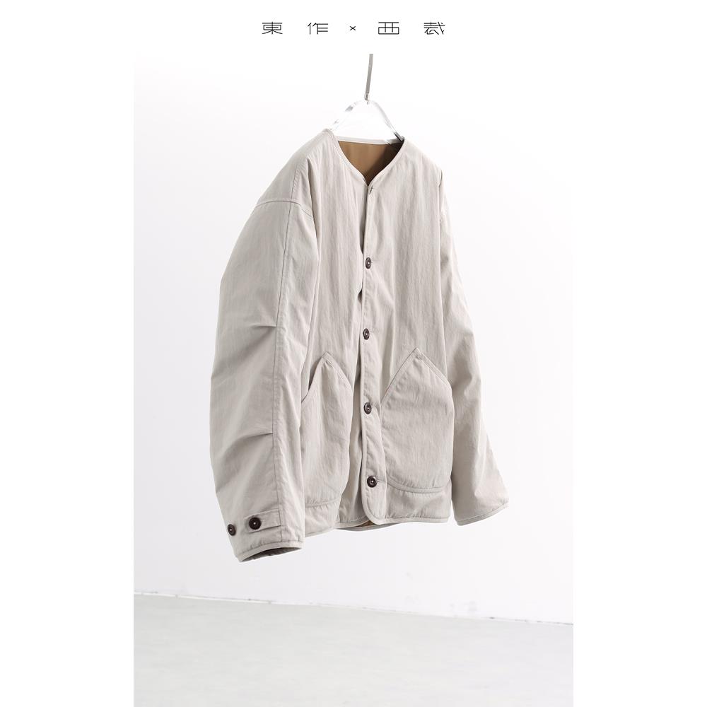 每年翻单!两面穿绗格休闲宽松棉服女冬季小个子保暖棉衣夹棉外套