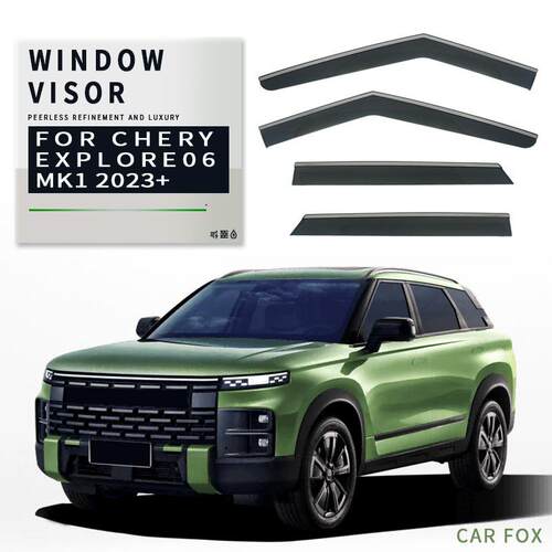适用于奇瑞CHERY Explore 06 Window visor车窗晴雨挡雨遮阳板雨