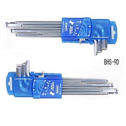 百利EIGHT 内六角扳手套装 球头 钻石头内六角扳手 BHS-7D 8D 9D