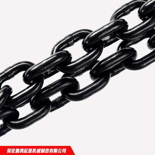 厂家定制G80锰钢链条高强度吊装吊链起重铁链条索具起重链条