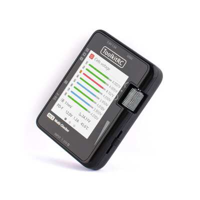 ToolkitRC MC8 多功能电显 电量检测/PPM PWM SBUS信号测量 输出