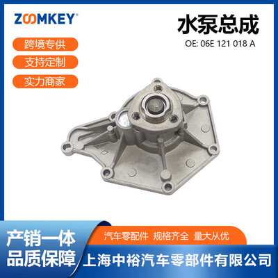 汽车零配件适用于奥迪A6LC6 2.4 水泵总成06E121018A