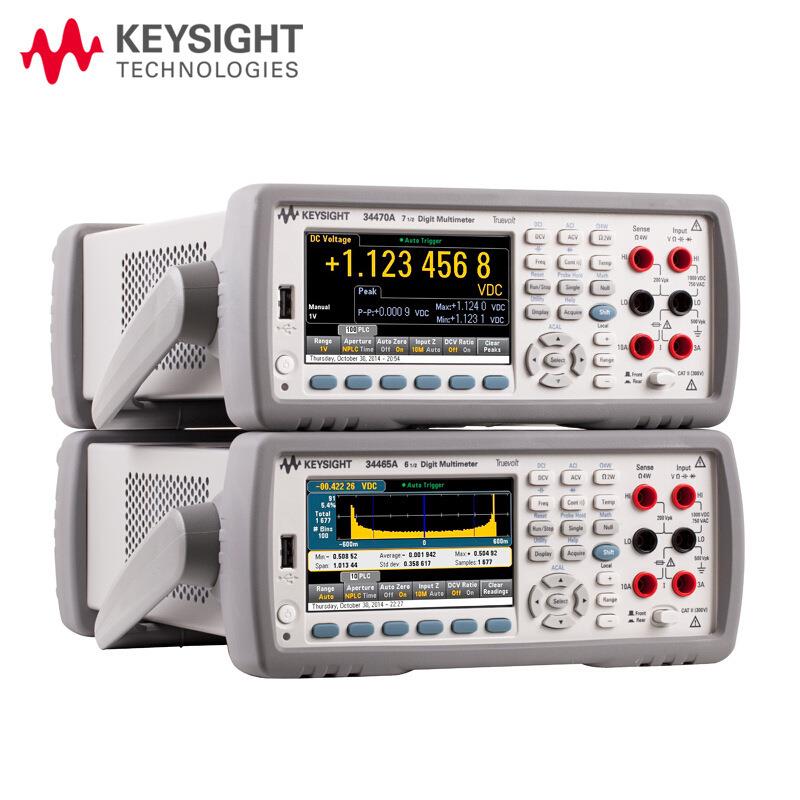 是德台式万用表34465A六位半数字万用表34460A高精度万能表34461A