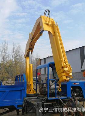 改装汽车随车吊折臂吊机吨-12吨Z型随车起重机折臂式吊臂