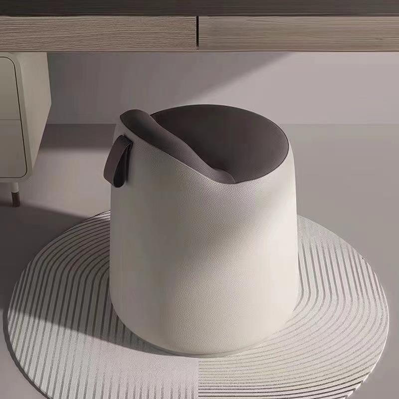 现代轻奢家用卧室旋转化妆凳女生梳妆凳简约梳妆台凳子电脑椅圆凳