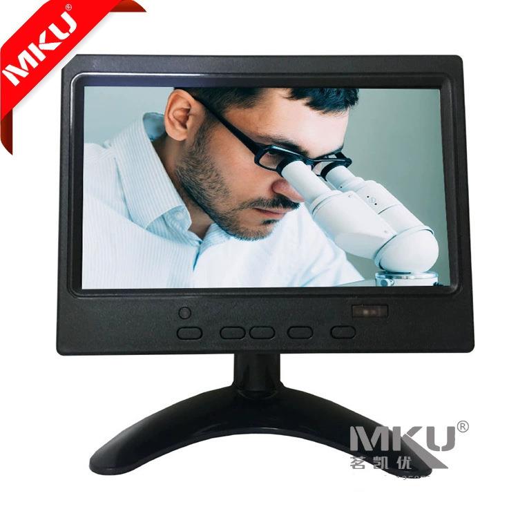 7寸车载显示器高清触摸液晶显示器台式宽电压car monitor TC703