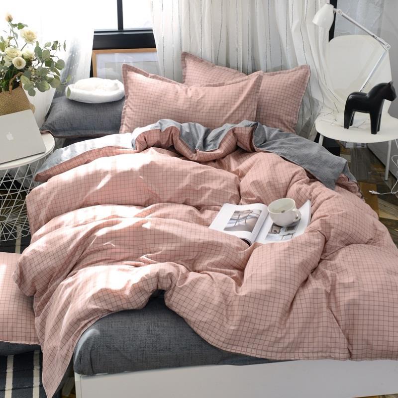 网红床上四件套少女心床单被套学生宿舍三件套单人被子寝室被单四