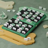 军旗智能电子军棋高级判员亲子桌游C棋自动陆战儿童益智玩裁判评