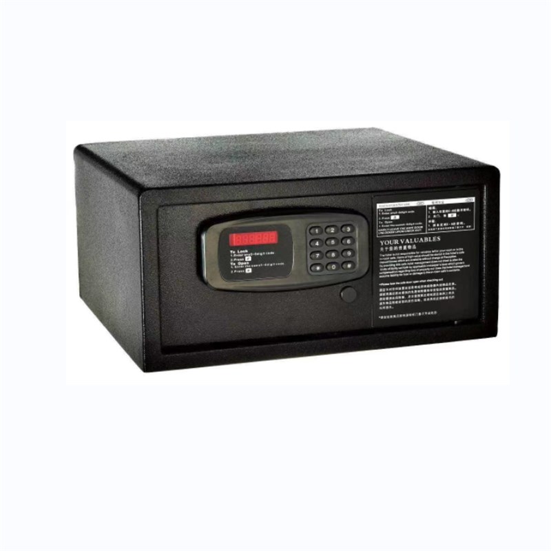 酒店保险柜家用小型隐形宾馆客房密码钥匙全钢P侧开防盗电子保险