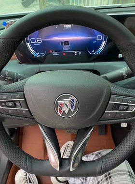 22-23款别克威朗Pnro方向盘套真皮20-21款昂科拉把套专用手缝全包