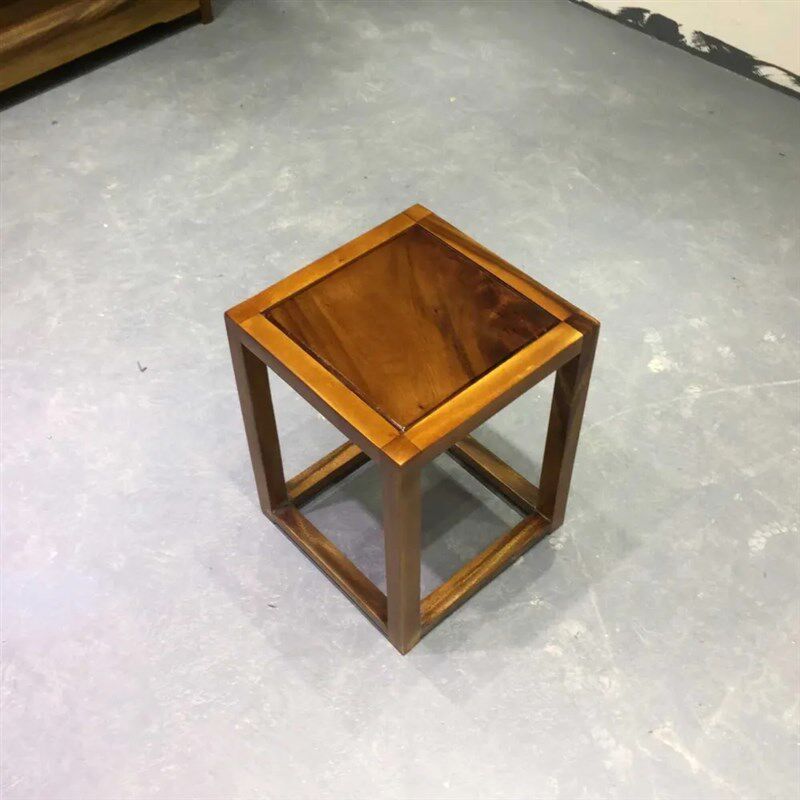 南美胡桃木e大板桌茶桌茶台 实木原木餐桌榆木办公桌书桌轻奢高端