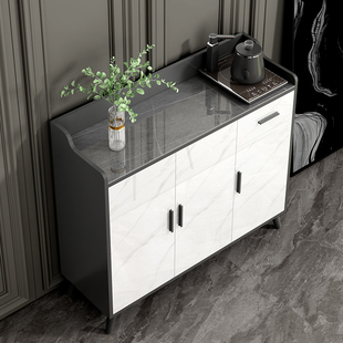 餐边柜现代简约多功能客厅茶水z柜子歺边储物柜客厅岩板餐边置物