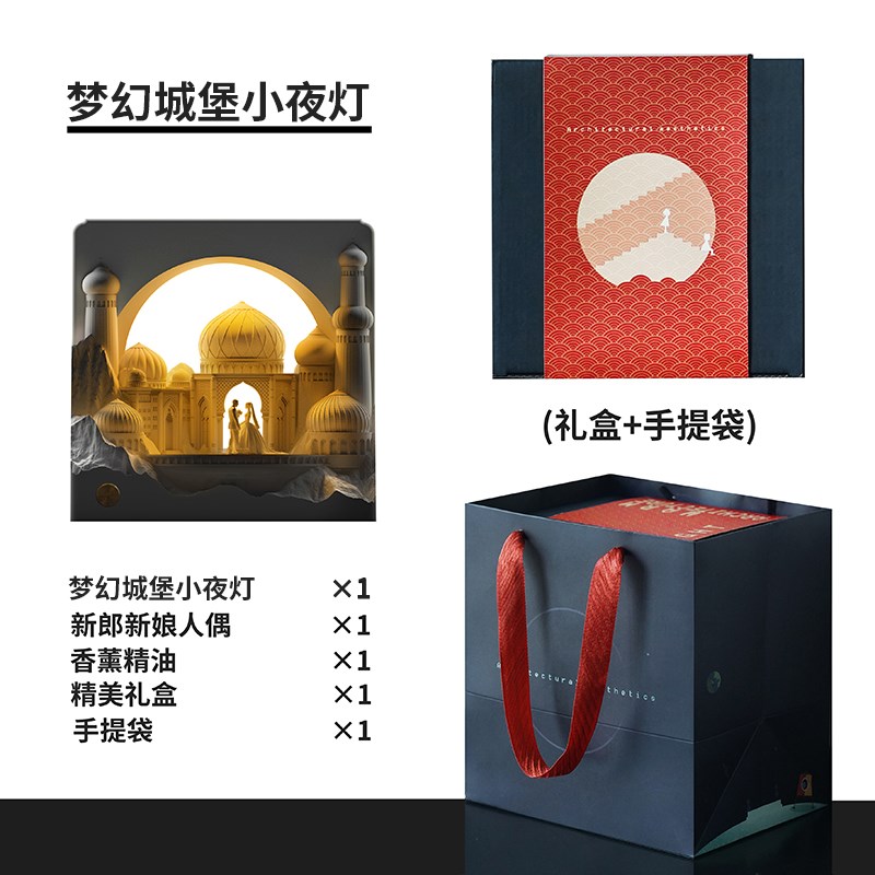 无非良造宅趣店香薰灯床头灯氛围A小夜灯礼品结婚新婚生日礼物女