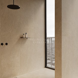 意式 卫生间米黄色墙砖防滑地砖非蜜蜂imola 莱姆石条纹栅格瓷n砖
