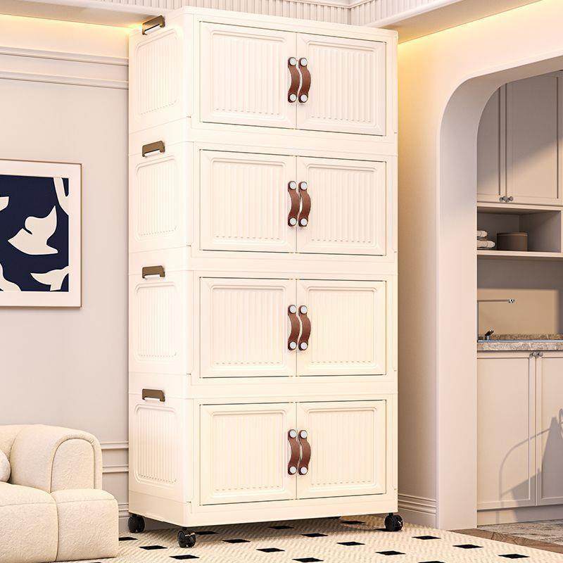 【折扣价】家用多层折叠式双开门收纳柜客厅厨房置物柜宝宝衣物整,鲜花速递/花卉仿真/绿植园艺,其它园艺用品,淘宝优惠券,粉丝福利购,淘宝优惠卷