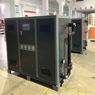 供应15匹水冷式冷水机不锈钢多级增压泵注塑电镀化工循环水制冷机