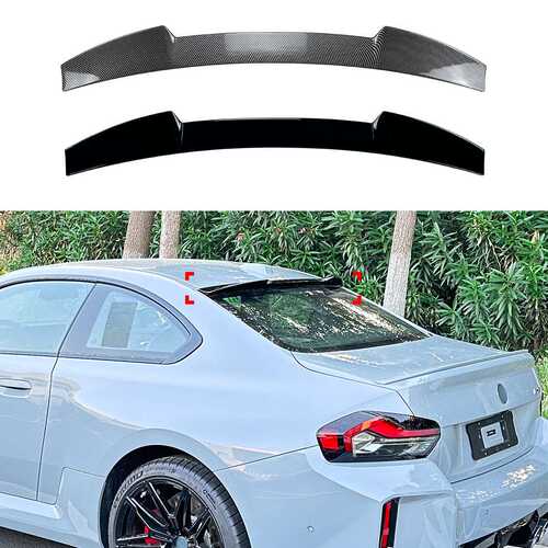 适用宝马2系G42 G87 Coupe M240 M2 2022+顶翼尾翼扰流板外饰改装