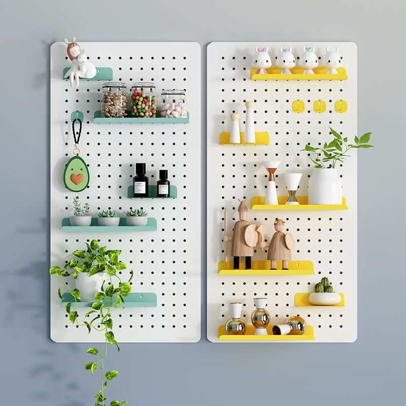 洞洞板挂钩墙上挂衣钩置物架挂墙上墙壁墙面玄关卧室家用进门萍润