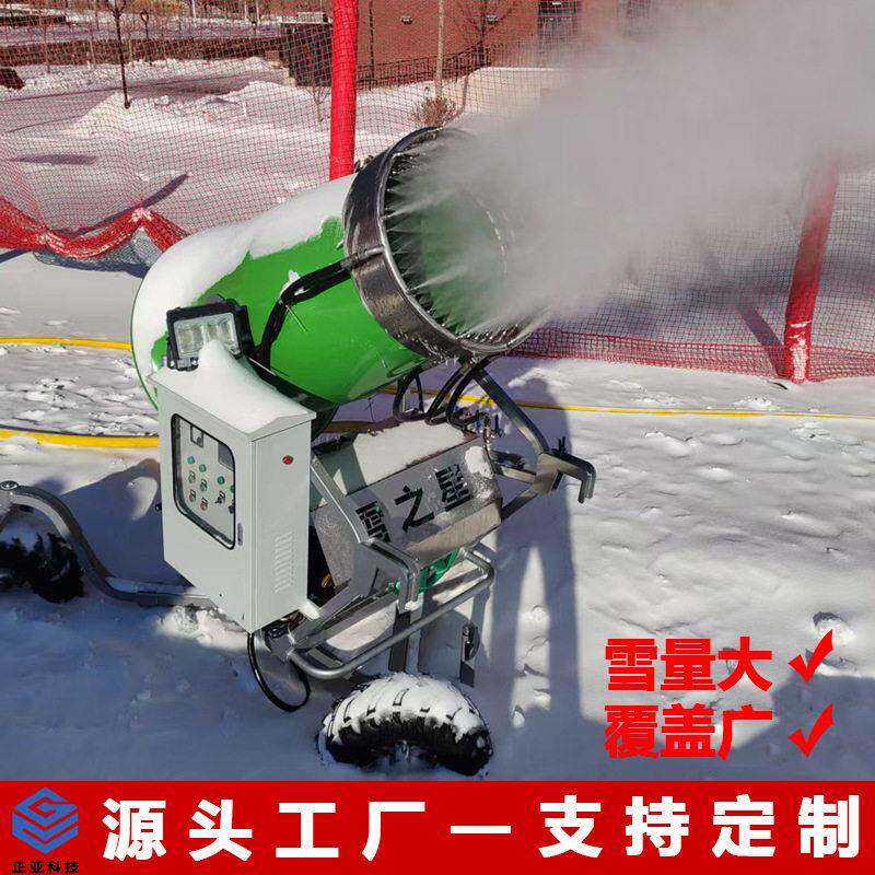大型户外室内滑雪场可用人工造雪机喷雪机厂家